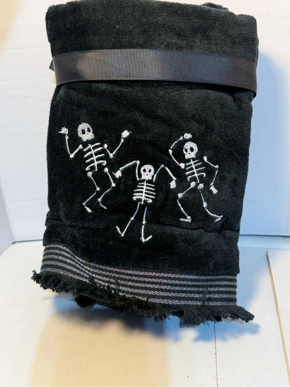 Celebrate Together™ Halloween Dancing Skeletons Hand Towel 2 Pack